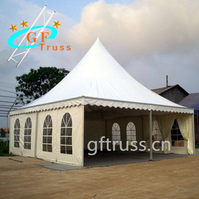 TUVポリ塩化ビニールの結婚披露宴の玄関ひさしのテントによってカスタマイズされるサイズ