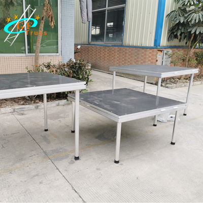別の高さの携帯用4ft*4ftアルミニウム プラットホームの段階